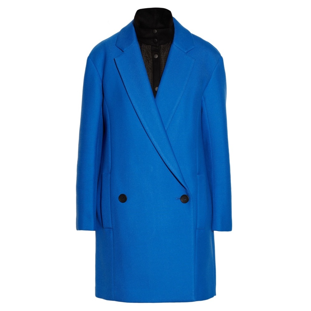 Tibi Techy Neoprene Bonded Twill Coat
